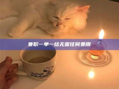 陆丰兼职一单一结无需任何费用